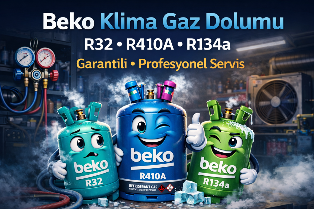 Beko klima gaz dolumu fiyatlari