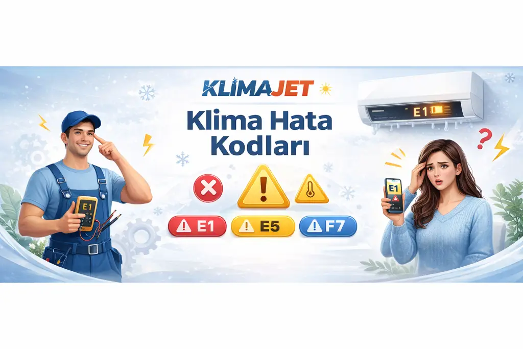 klima hata kodlari